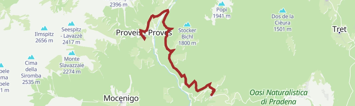 Route map: Farm Path - Höfeweg